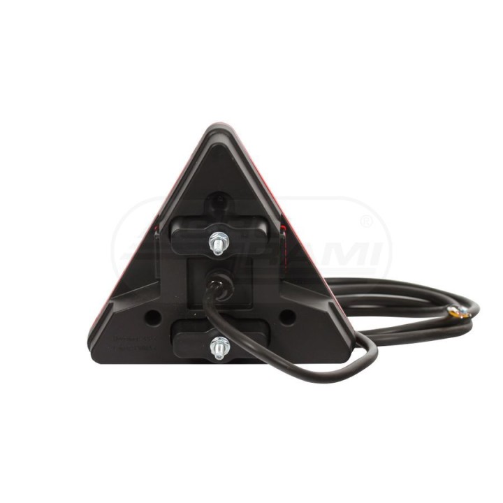 Lampa zespolona tylna lewa, 12V-24V + przewody 185cm YLY-S 5x0,75mm2, diody 319, W68L WAŚ