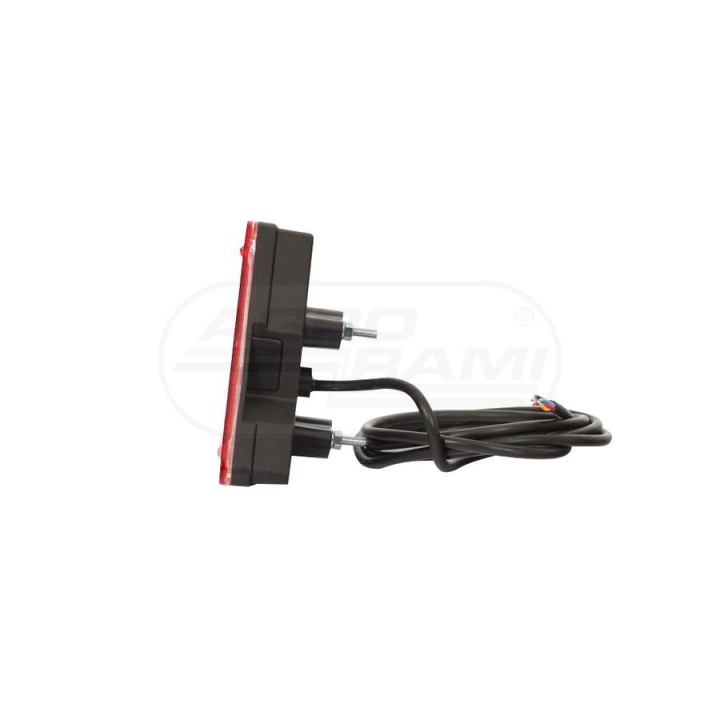 Lampa zespolona tylna prawa, 12V-24V + przewody 185cm YLY-S 4x0,75mm2, diody 330, W68P WAŚ