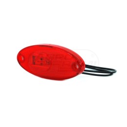 Lampa zespolona obrysowa tylna, 12V-24V + przewody 22cm LgY-S 0,75mm2, diody 310P, W65 WAŚ