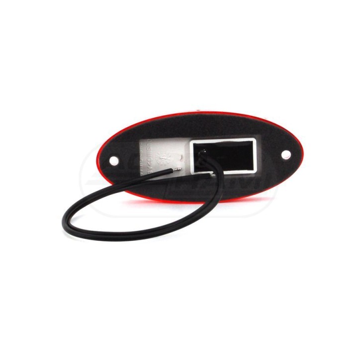 Lampa zespolona obrysowa tylna, 12V-24V + przewody 22cm LgY-S 0,75mm2, diody 310P, W65 WAŚ