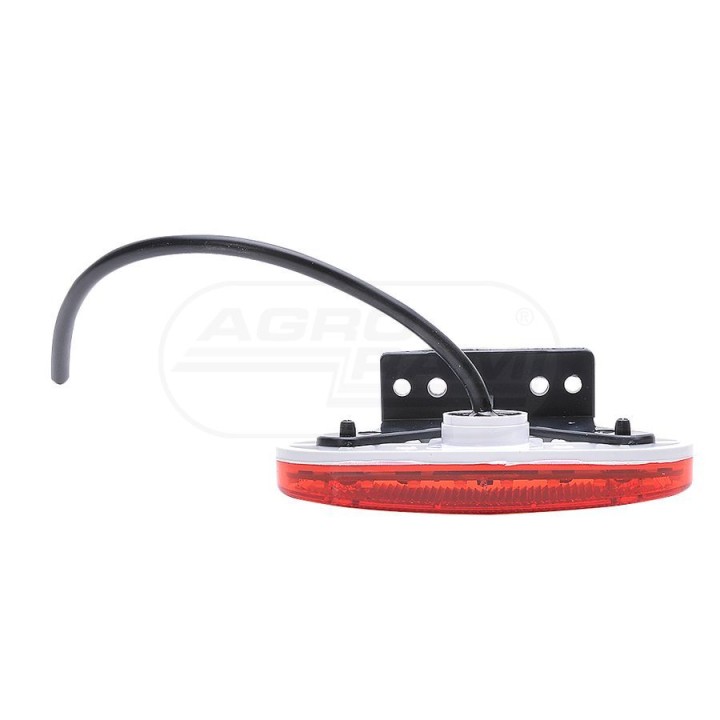 Lampa zespolona obrysowa tylna, 12V-24V + przewody 22cm YLY-S 2x0,75mm2, diody 535Z, W47WW WAŚ