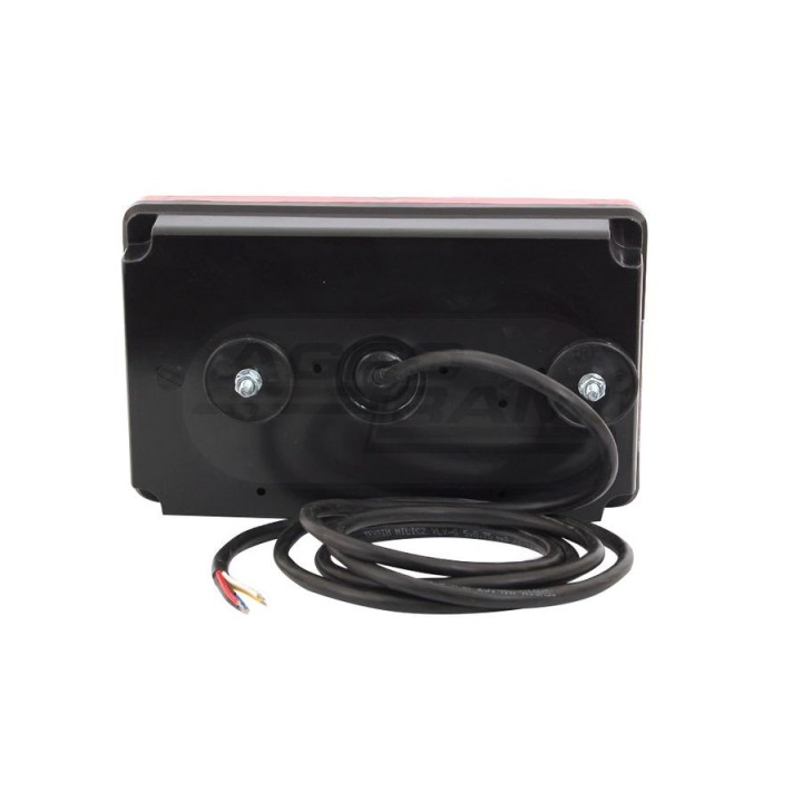 Lampa zespolona tylna lewa, 12V-24V + przewody 195cm YLY-S 6x0,75mm2, diody 391, W70DL WAŚ