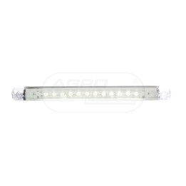 Lampa obrysowa przednia, jednofunkcyjna, 12V-24V + przewody 38cm LgY-S 0,75mm2, diody 560, W76.4 WAŚ