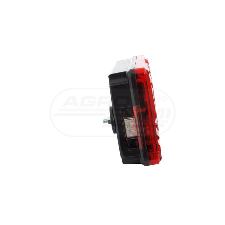 Lampa zespolona tylna prawa, 12V-24V + przewody 195cm YLY-S 5x0,75mm2, diody 395, W70DP WAŚ
