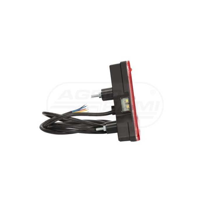 Lampa zespolona tylna prawa, 12V-24V + przewody 185cm YLY-S 5x0,75mm2, diody 325, W68P WAŚ