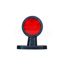 Lampa zespolona obrysowa przednio-tylna, 12V-24V + przewody 32cm LgY-S 0,75mm2, diody 495BC, W21.1W WAŚ