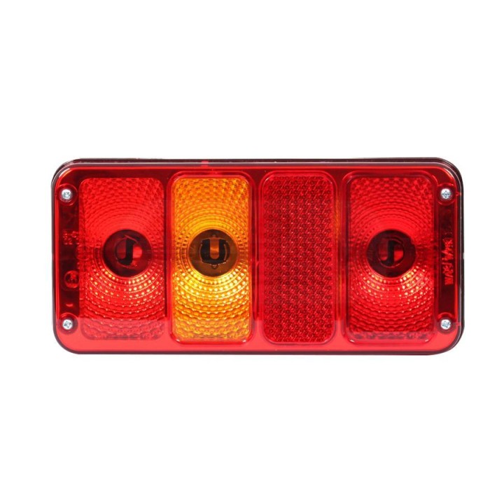 Lampa zespolona tylna z urządzeniem odblaskowym lewa, 12V-24V 192, W29.1L WAŚ