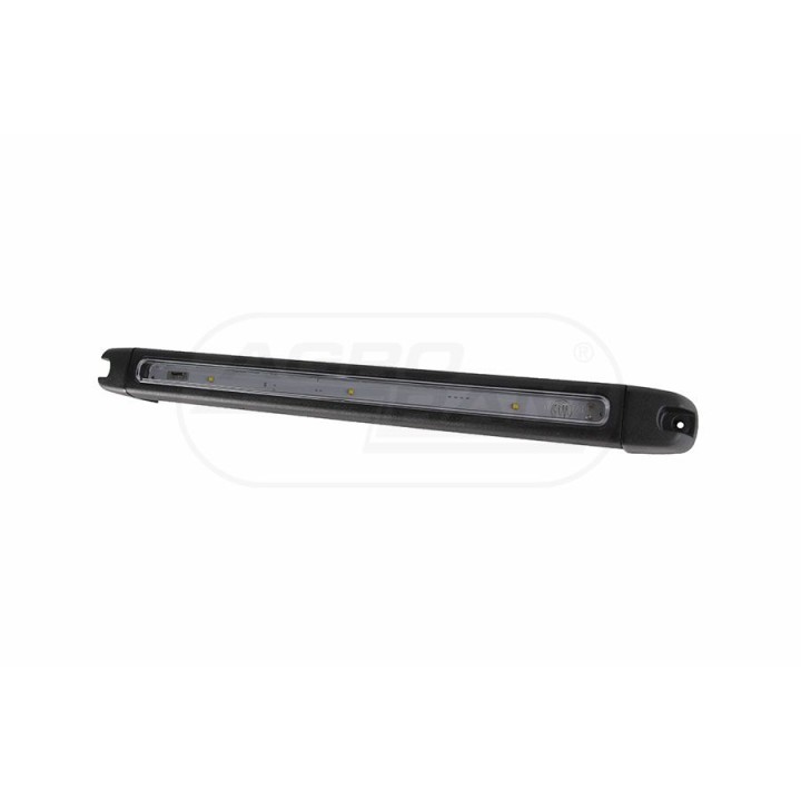Lampa oświetlenia wnętrza, jednofunkcyjna, 12V + przewody 36cm LgY-S, diody LW01 WAŚ