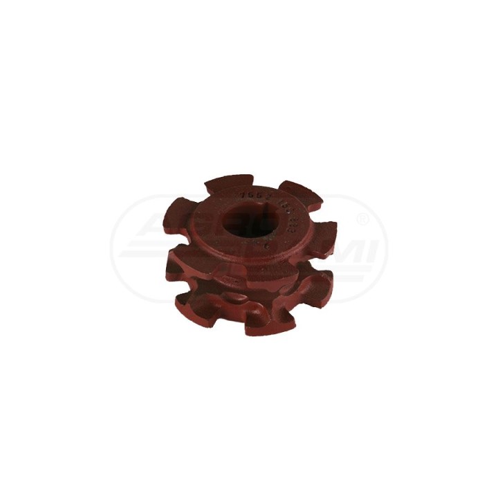 Koło łańcuchowe-rozrzutnik Krone 150128  125x60x40x12 podziałka łańcucha 10x28 7552-150128