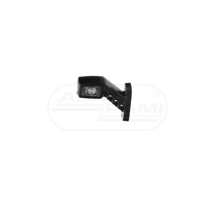 Lampa zespolona obrysowa przednio-tylna lewa, 12V-24V + przewody 28cm LgY-S 0,75mm2, diody 242L, W49 WAŚ