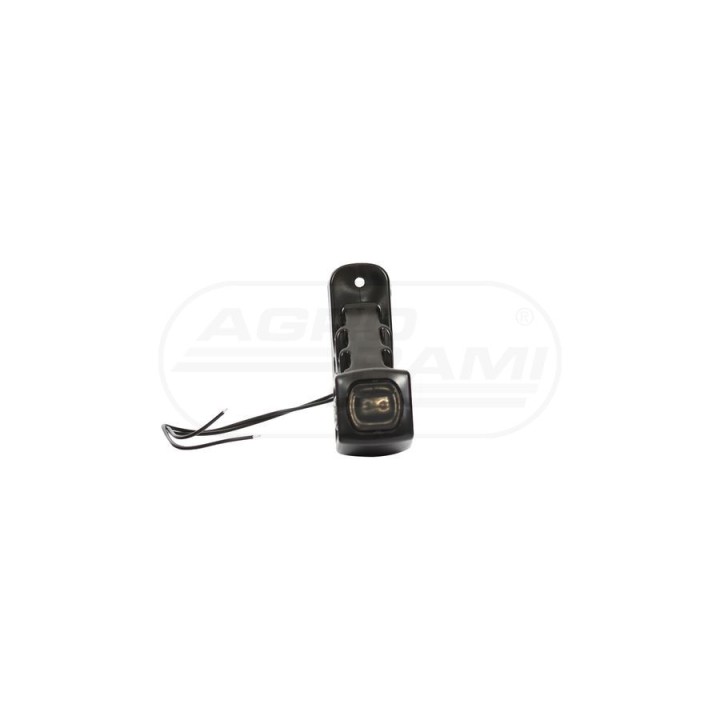 Lampa zespolona obrysowa przednio-tylna prawa, 12V-24V + przewody 28cm LgY-S 0,75mm2, diody 242P, W49 WAŚ