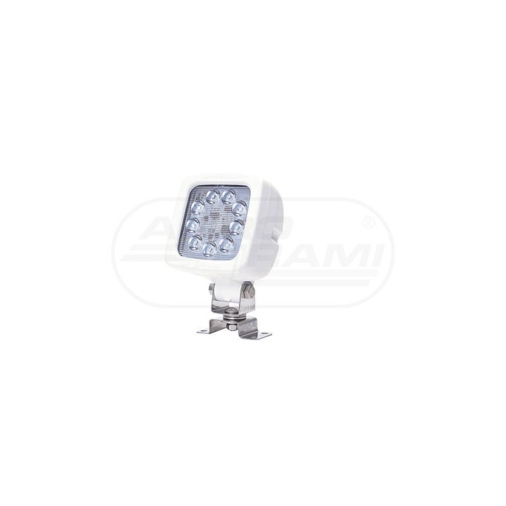Lampa robocza, jednofunkcyjna, 12V-24V + przewody 250cm YLYS 2x0,75mm2, diody 687, W81 WAŚ