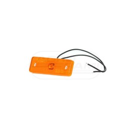 Lampa zespolona pozycyjna boczna, 12V-24V + przewody 22cm LgY-S 0,75mm2 217P, W44 WAŚ