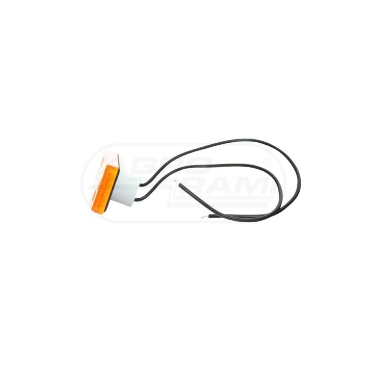 Lampa zespolona pozycyjna boczna, 12V-24V + przewody 22cm LgY-S 0,75mm2 217P, W44 WAŚ