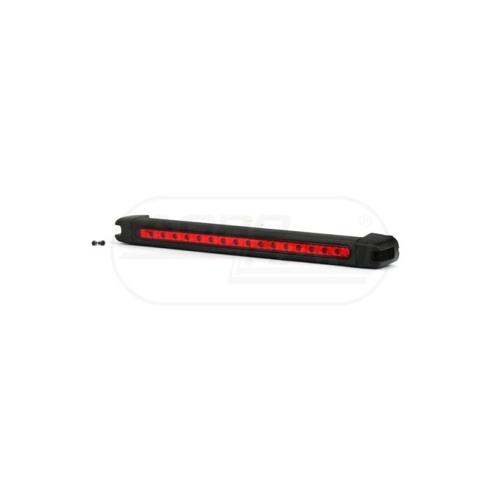 Lampa hamowania, jednofunkcyjna, 24V + przewody 38cm LgY-S 0,75mm2, diody 147.2.S3, W28 WAŚ