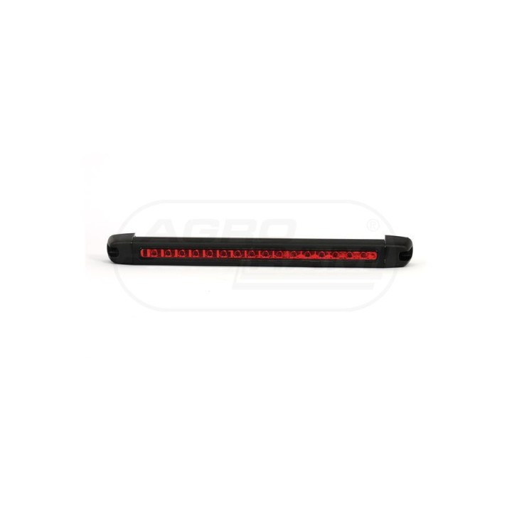 Lampa hamowania, jednofunkcyjna, 24V + przewody 38cm LgY-S 0,75mm2, diody 147.2.S3, W28 WAŚ