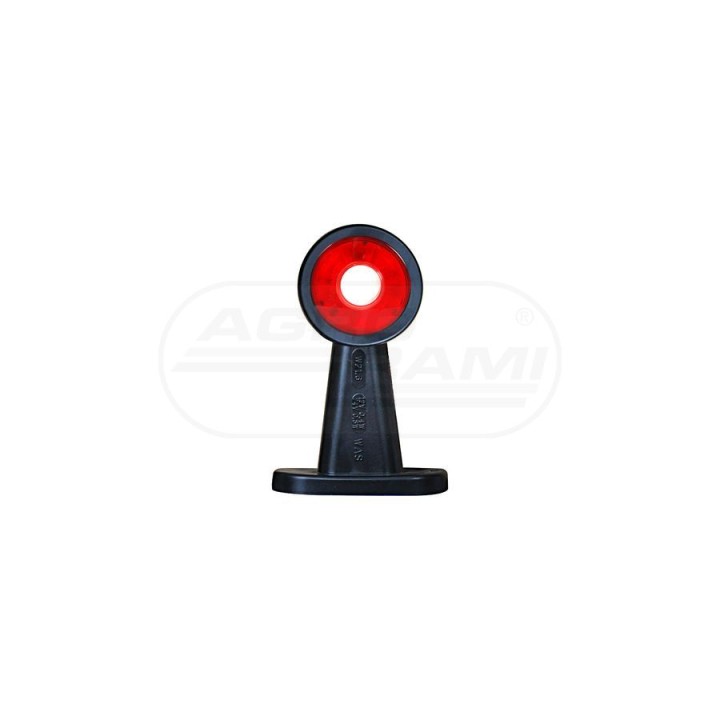Lampa zespolona obrysowa przednio-tylna, 12V-24V + przewody 27cm LgY-S 0,75mm2, diody 509BC, W21.6WW WAŚ