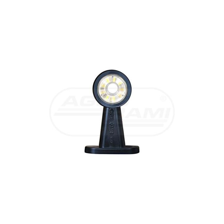 Lampa zespolona obrysowa przednio-tylna, 12V-24V + przewody 27cm LgY-S 0,75mm2, diody 509BC, W21.6WW WAŚ
