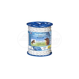 Plecionka Cordonfor 4 mm biała 200m Pomelac 205-010-021 POMELAC