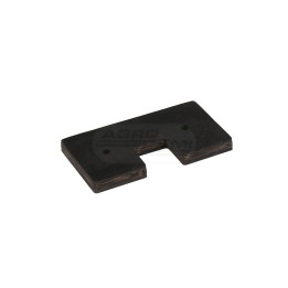 Łopatka gumowa.154X80X14  Wycięcie 41x35 Z52361.01, Z52361,AZ41083
