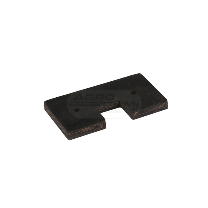 Łopatka gumowa.154X80X14  Wycięcie 41x35 Z52361.01, Z52361,AZ41083