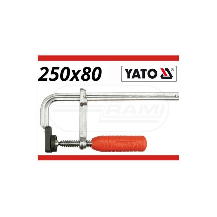 Ścisk stolarski kuty YATO 250x80 mm YT6403