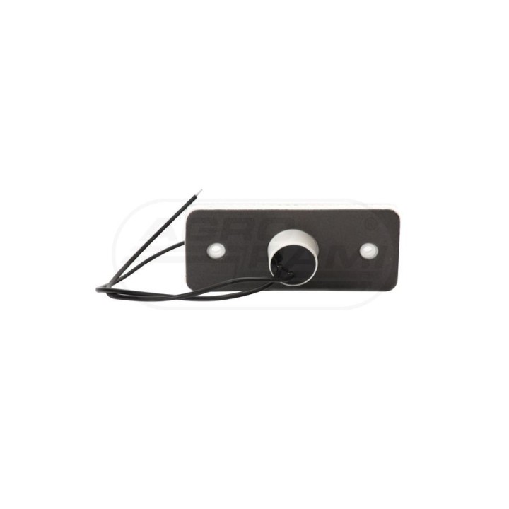 Lampa zespolona obrysowa przednia, 12V-24V + przewody 22cm LgY-S 0,75mm2, diody 105P, W17D WAŚ