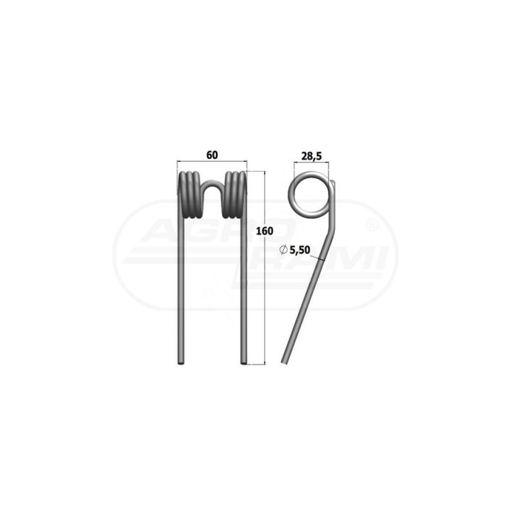 Palec podbieracza KRONE KLI0343 , 9380530 PRODUKT POLSKI
