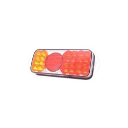Lampa zespolona tylna, 12V-24V + przewody 190cm YLY-S 4x0,75mm2, diody 317KR, W67LIP WAŚ
