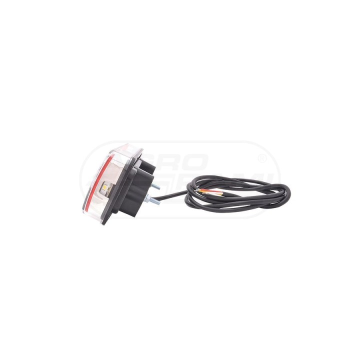 Lampa zespolona tylna, 12V-24V + przewody 190cm YLY-S 4x0,75mm2, diody 317KR, W67LIP WAŚ