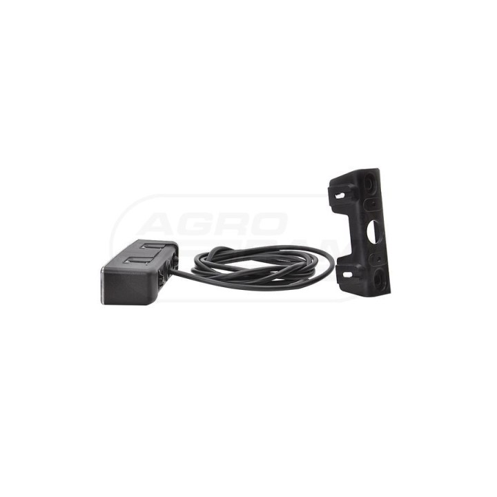 Lampa cofania, jednofunkcyjna, 12V-24V + przewody 245cm YLY-S 2x,075, diody 749, W100 WAŚ