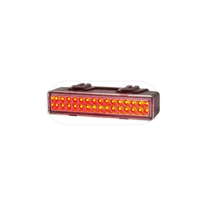 Lampa przeciwmgielna, jednofunkcyjna, 12V-24V + przewody 245cm YLY-S 2x0,75mm2, diody 748, W99 WAŚ