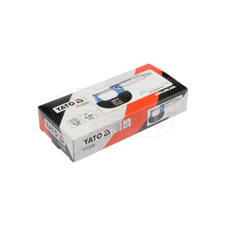 Mikrometr YATO 0-25 mm YT72300