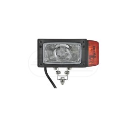 Reflektor H4 lewy REPR1.24258 WESEM