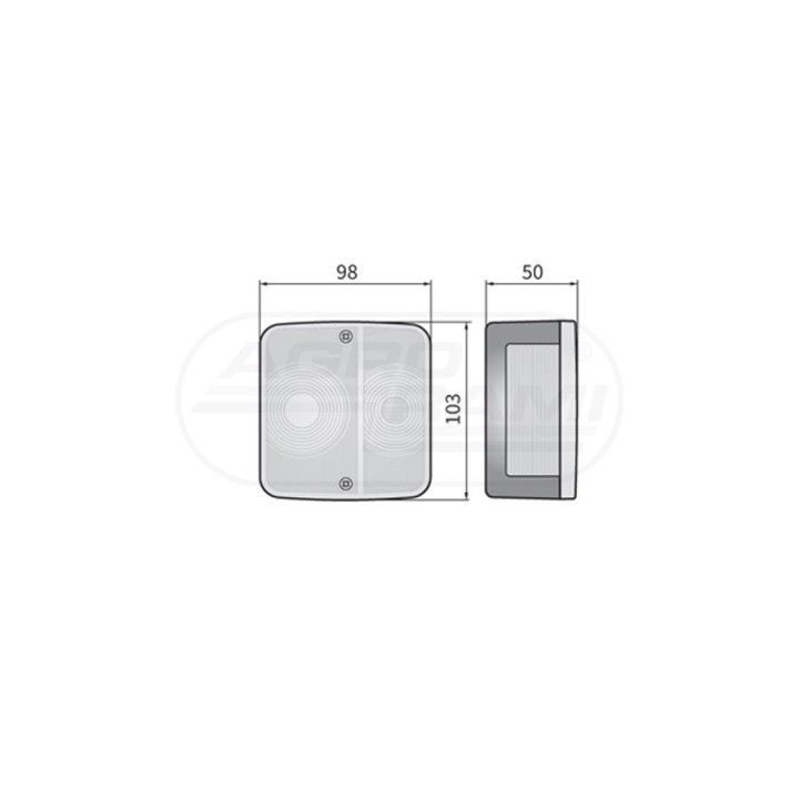 Lampa tylna zespolona LT1.06727 LT4.52100 WESEM
