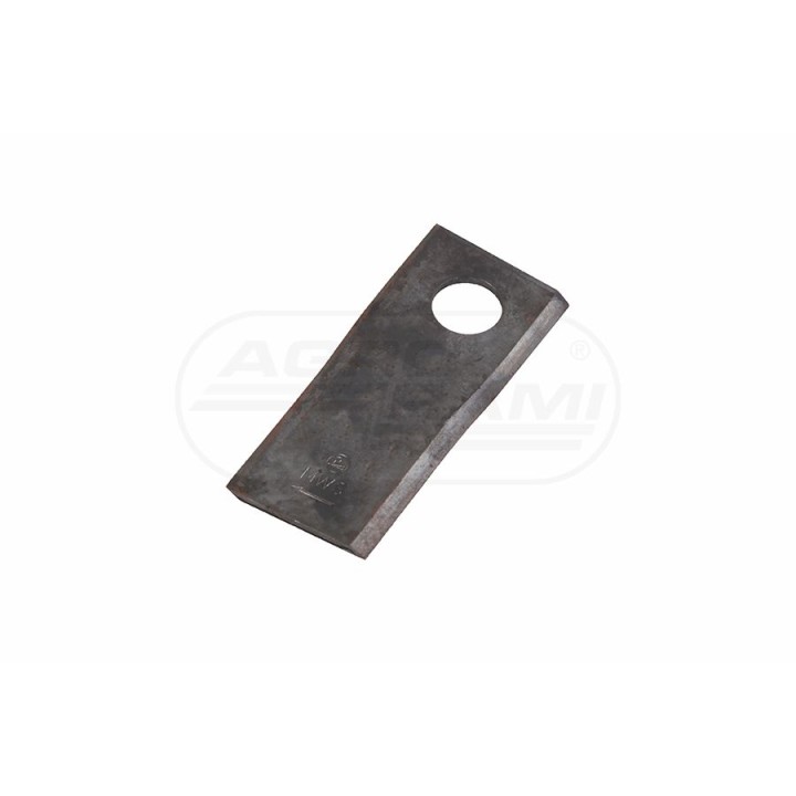 Nożyk kosiarki prawy 110x48x4 fi21 mm 515700101005/A UNIA