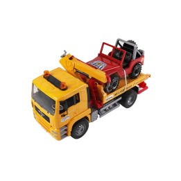 Man TGA Pomoc Drogowa z Jeepem Bruder 02750 BR02750 BRUDER