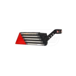 Lampa zespolona tylna prawa, 12V-24V + przewody 200cm YLY-S 6x0,75mm2, diody 340/I, W69P WAŚ