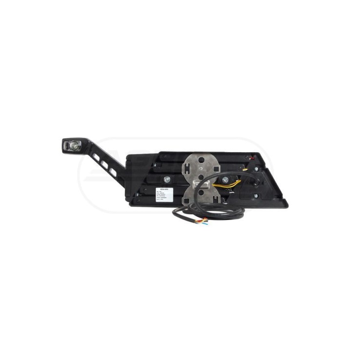 Lampa zespolona tylna prawa, 12V-24V + przewody 200cm YLY-S 6x0,75mm2, diody 340/I, W69P WAŚ