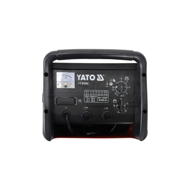 Prostownik z rozruchem YATO 20-800 Ah YT83062