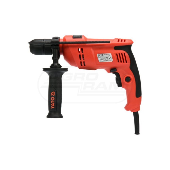 Wiertarka udarowa uchwyt YATO 710W 13 mm YT82034