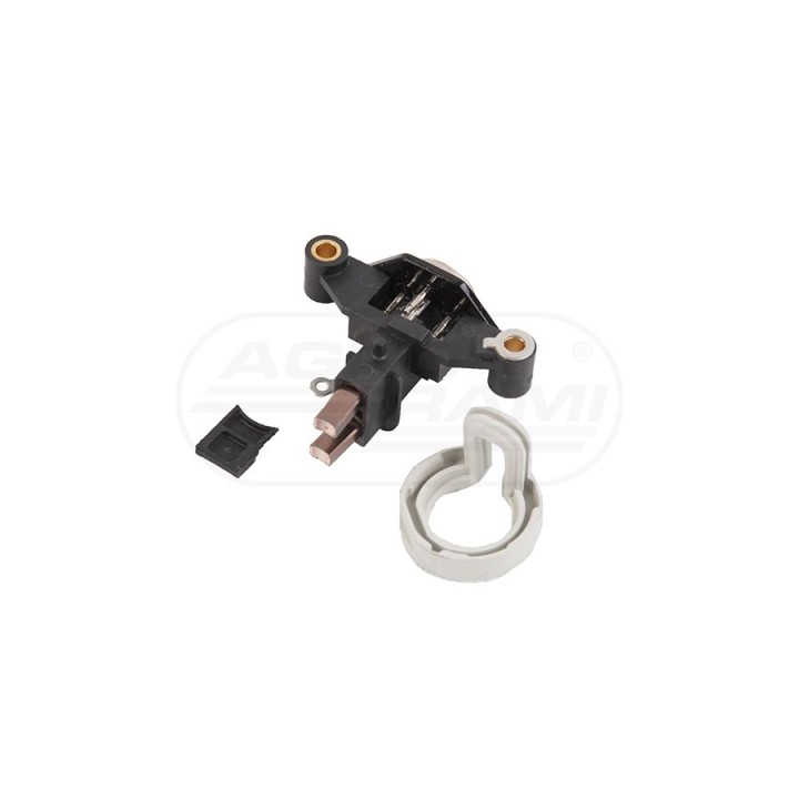 Regulator napięcia + SZCZOTKI 933899 ISKRA MAHLE