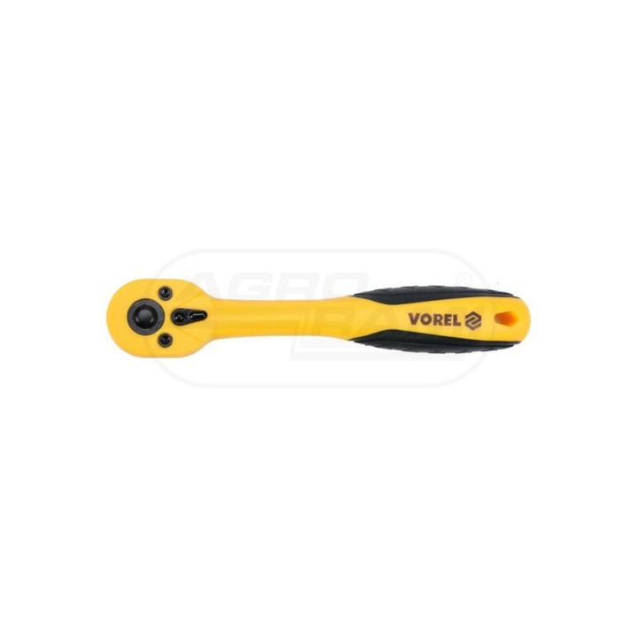Grzechotka powlekana 1/4" CrV 72 Zęby (VOREL) 53575 Vorel