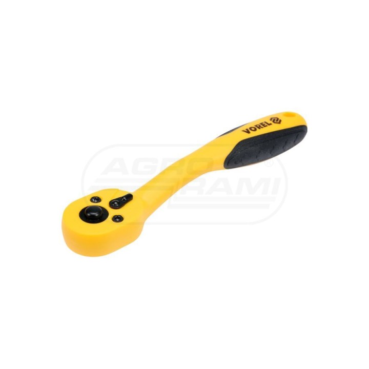 Grzechotka powlekana 1/4" CrV 72 Zęby (VOREL) 53575 Vorel
