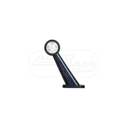 Lampa zespolona obrysowa przednio-tylna prawa, 12V-24V + przewody 21cm LgY-S 0,75mm2, diody 497P, W21.3W WAŚ