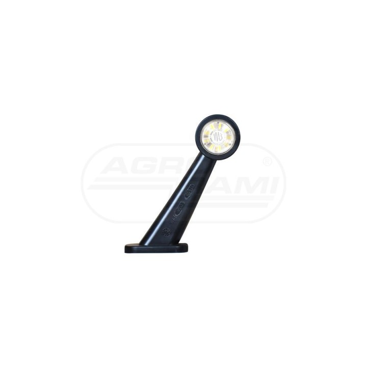 Lampa zespolona obrysowa przednio-tylna prawa, 12V-24V + przewody 21cm LgY-S 0,75mm2, diody 497P, W21.3W WAŚ
