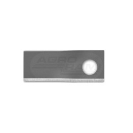 Nożyk prawy 120x48x4 Fi 18,5 mm - paczka 25 sztuk R-111725 GERPOL
