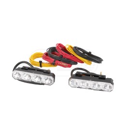 Komplet lamp do jazdy dziennej diodowa 12/24V LDR 2106 HORPOL