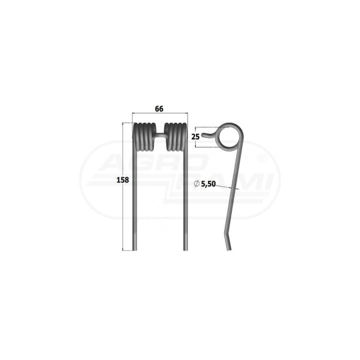 Palec Podbieracza Welger KLI0356 , 436144 PRODUKT POLSKI