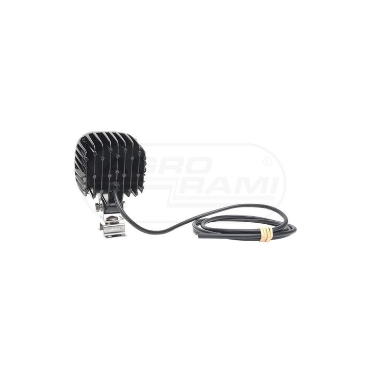 Lampa robocza LED (światło skupione), jednofunkcyjna, 12V-24V + przewody 250cm YLY-S 2x1,5mm2, diody 979, W130 WAŚ